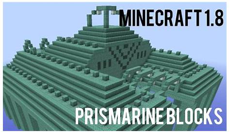 where to find prismarine in minecraft