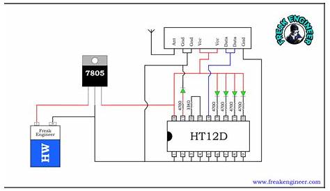 433MHz RF Transmitter and Receiver Circuit » Freak Engineer