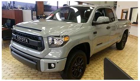 2017 Toyota Tundra TRD Pro Double Cab in Cement Grey Full Feature