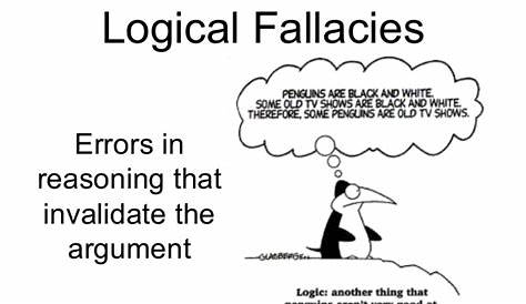 examples of a logical fallacy