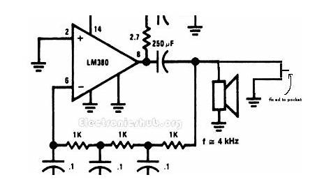 pull pin security alarm circuit diagram