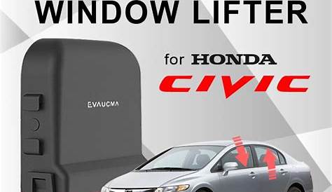 honda civic windows roll down by themselves