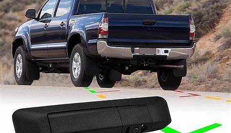 Amazon.com: Backup Camera Tailgate Handle Compatible with 2005-2015 Toyota Tacoma Rear View