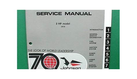 1979 johnson outboard manual