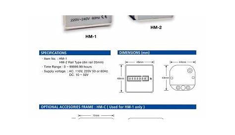 hobbs hour meter wiring diagram