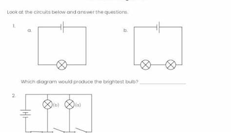 Science: Electrical diagrams 2 | Worksheet | PrimaryLeap.co.uk