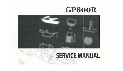 yamaha waverunner service manual