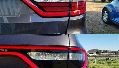 2014 Dodge Durango Tail Light Reflector Blackout Vinyl | Etsy