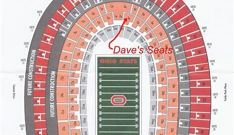 The Horseshoe Stadium Seating Chart / PIC: Ohio State turns Cal's