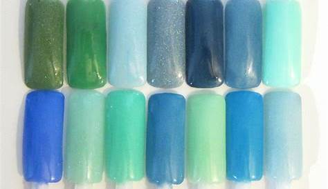 SNS dipping powder blues | Sns nails colors, Nail dipping powder colors