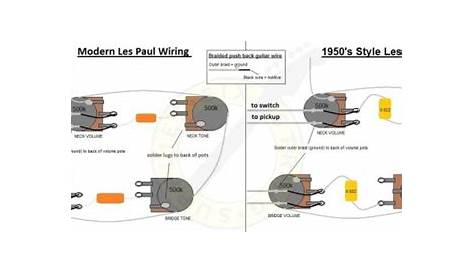 1950S Les Paul Wiring Diagram - Collection - Faceitsalon.com
