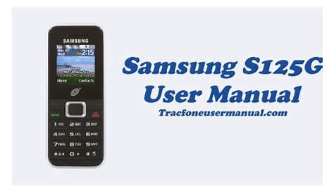 Samsung Sgh T155g Tracfone User Manual