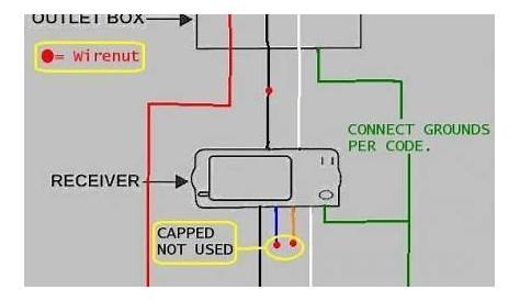 ceiling fan remote receiver circuit diagram