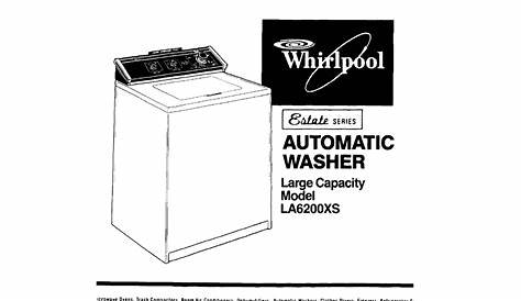 whirlpool lst7233dq0 washer user manual