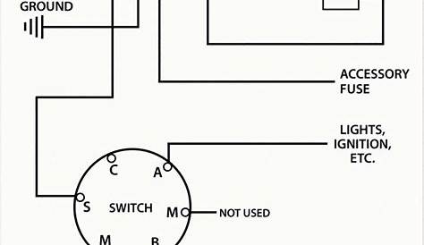 Typical Ignition Switch Wiring Diagram - Wiring Diagrams Hubs - Boat