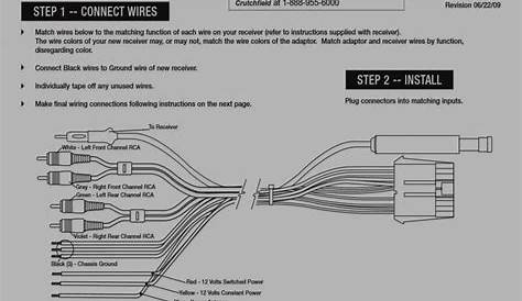 Scosche Gm3000sw Wiring Diagram