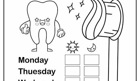 Free Printable Dental Health Worksheets