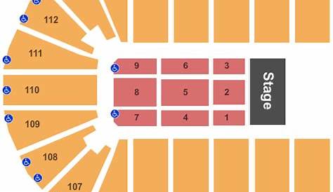 Orleans Arena Seating Chart & Maps - Las Vegas