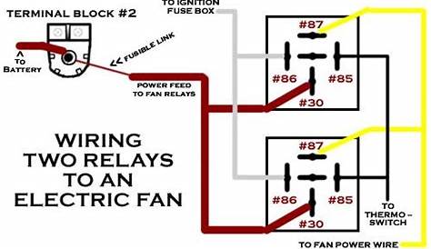 4 pin fan relay wiring diagram
