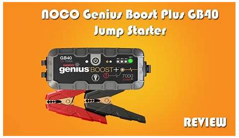 NOCO Genius Boost Plus GB40 Jump Starter Review - YouTube