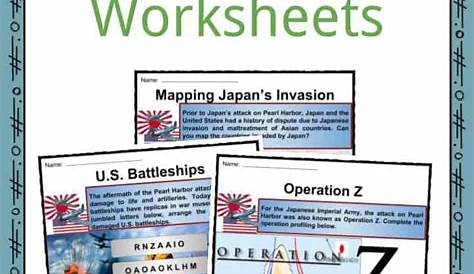 33 Pearl Harbor Worksheet Pdf - support worksheet