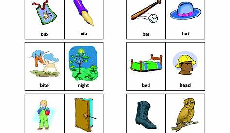 Testy yet trying: Initial B Minimal Pairs: Free Speech Therapy