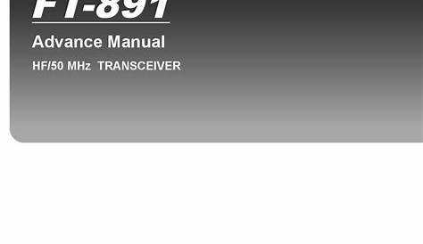 yaesu ft 8800 manual download