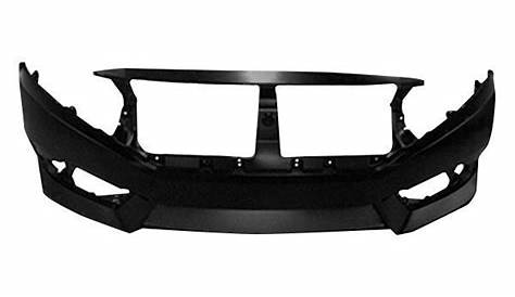 2016-2018 Painted Honda Civic Front Bumper Cover – Paint N Ship