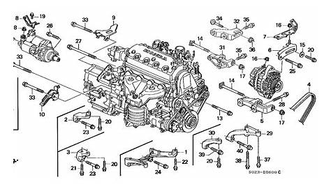 Honda Civic 2007 Engine Parts Diagram | Reviewmotors.co