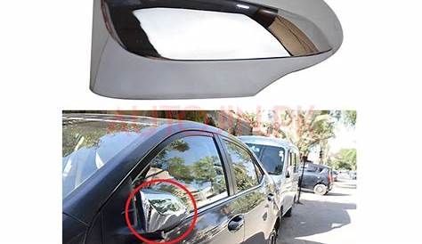 Toyota Corolla 2017-18 Side Mirror Cover Chrome : Buy Online at Best