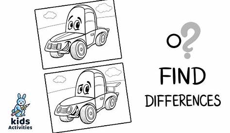spot the difference printable pdf