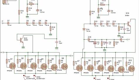 UPS uninterruptible power supply circuit diagram
