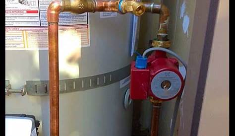 taco hot water heater recirculating pump