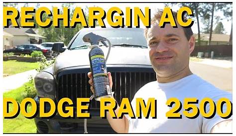 recharge air conditioner ram 1500