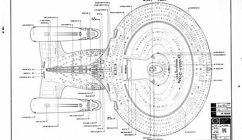 The Original Ed Whitefire Enterprise NCC-1701-D Blueprints