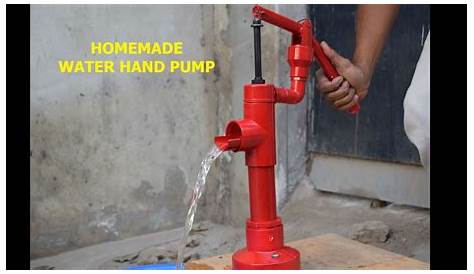 Hand Water Pump - How to make Water Hand Pump at Home - YouTube