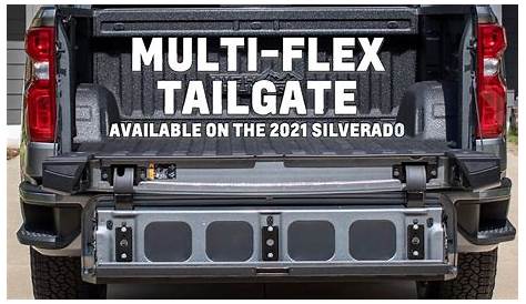 2021 Chevy Silverado Multi-Flex Tailgate / a new multi-function