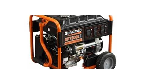 Generac GP7500E Generator | Morristown Lumber Morristown, NJ