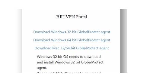 GlobalProtect for Windows & Mac