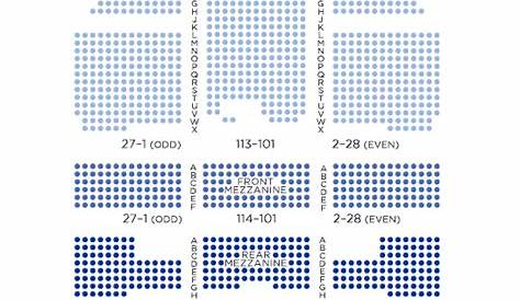 seating chart hamilton nyc