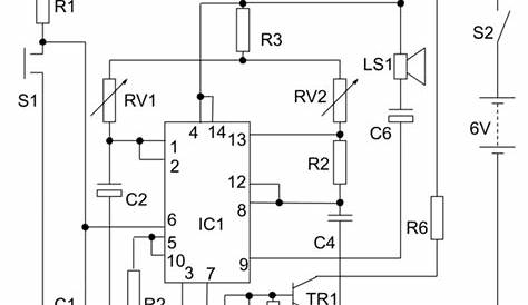 ding dong doorbell circuit diagram