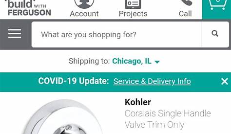 I am looking to replace my kohler shower assembly and was looking for
