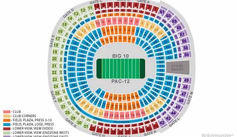seating chart snapdragon stadium
