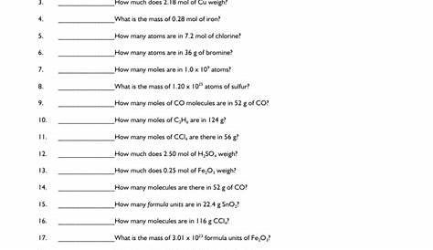 Percentage Composition Chemistry Worksheet - Kayra Excel