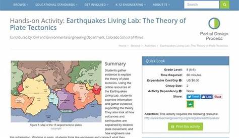 Mapping Earthquakes And Volcanoes Worksheet Answer Key - Libbie Mata