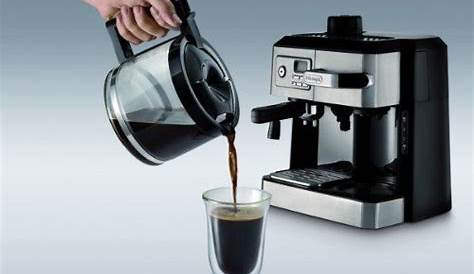DeLonghi BC0330T Combination Drip Coffee and Espresso Machine.Patented