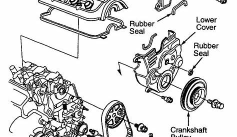 2001 honda accord engine parts diagram
