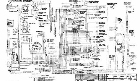 1957 Classic Chevrolet - Large Wiring Diagram