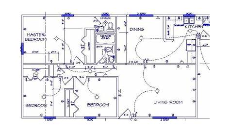 electrical schematic diagram for residential building
