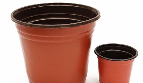 50Pcs Plastic Nursery Pot Flowerpot Plant Seedlings Planter Pots